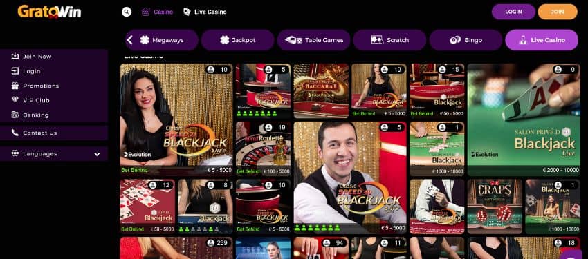 Gratowin Casino